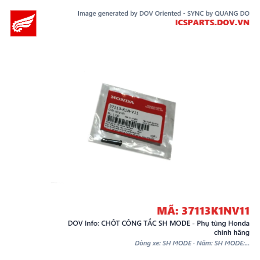CHÔT CÔNG TẮC SH MODE - Phụ tùng Honda chính hãng