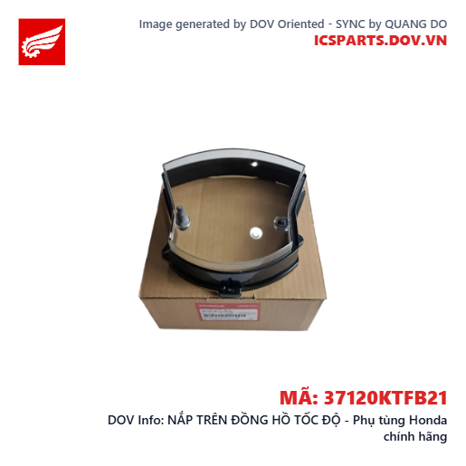 NẮP TRÊN ĐỒNG HỒ TỐC ĐỘ - Phụ tùng Honda chính hãng