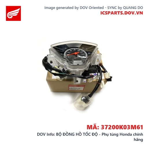 BỘ ĐỒNG HỒ TỐC ĐỘ - Phụ tùng Honda chính hãng