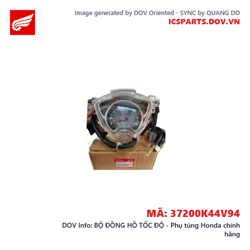 BỘ ĐỒNG HỒ TỐC ĐỘ - Phụ tùng Honda chính hãng