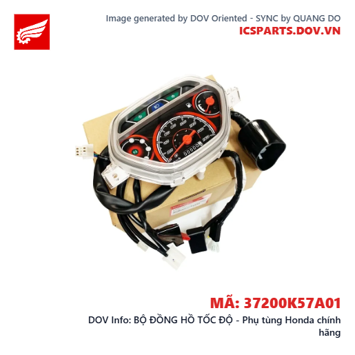 BỘ ĐỒNG HỒ TỐC ĐỘ - Phụ tùng Honda chính hãng