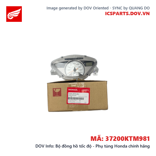 Bộ đồng hồ tốc độ - Phụ tùng Honda chính hãng