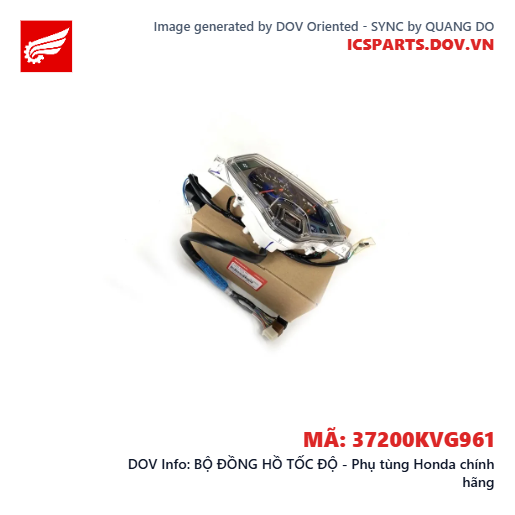 BỘ ĐỒNG HỒ TỐC ĐỘ - Phụ tùng Honda chính hãng
