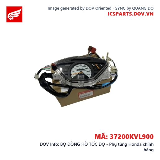 BỘ ĐỒNG HỒ TỐC ĐỘ - Phụ tùng Honda chính hãng