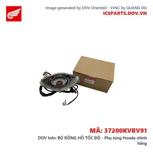 BỘ ĐỒNG HỒ TỐC ĐỘ - Phụ tùng Honda chính hãng