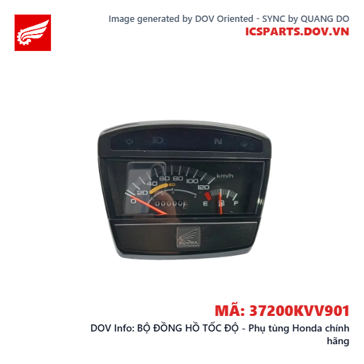 BỘ ĐỒNG HỒ TỐC ĐỘ - Phụ tùng Honda chính hãng