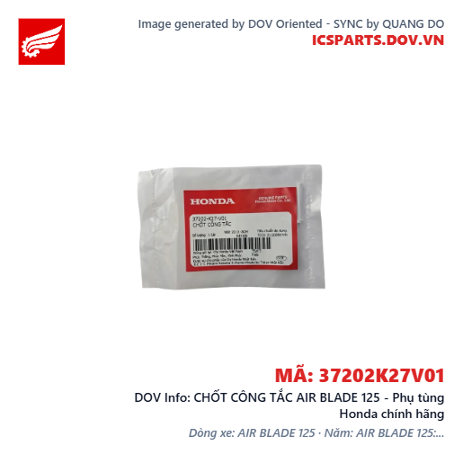 CHỐT CÔNG TẮC AIR BLADE 125 - Phụ tùng Honda chính hãng