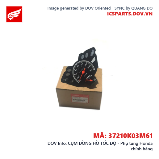 CỤM ĐỒNG HỒ TỐC ĐỘ - Phụ tùng Honda chính hãng