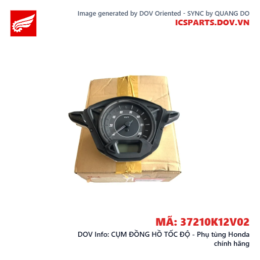 CỤM ĐỒNG HỒ TỐC ĐỘ - Phụ tùng Honda chính hãng