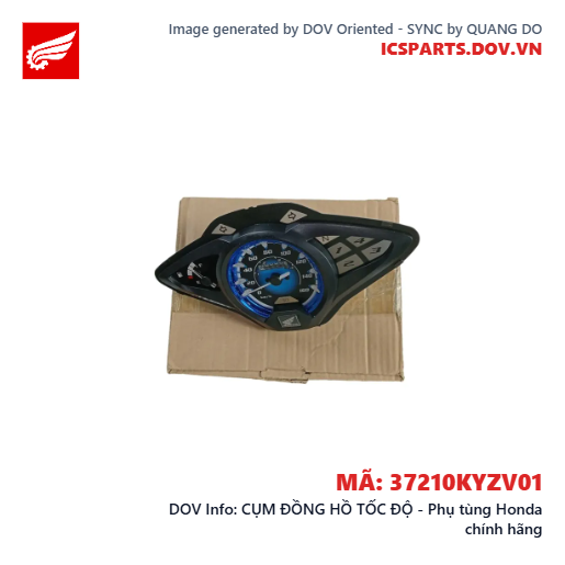 CỤM ĐỒNG HỒ TỐC ĐỘ - Phụ tùng Honda chính hãng