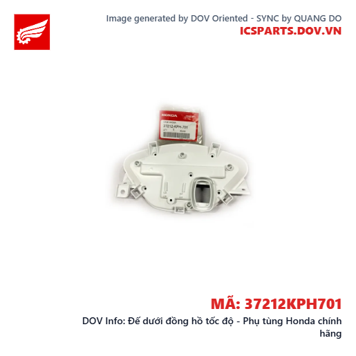 Đế dưới đồng hồ tốc độ - Phụ tùng Honda chính hãng