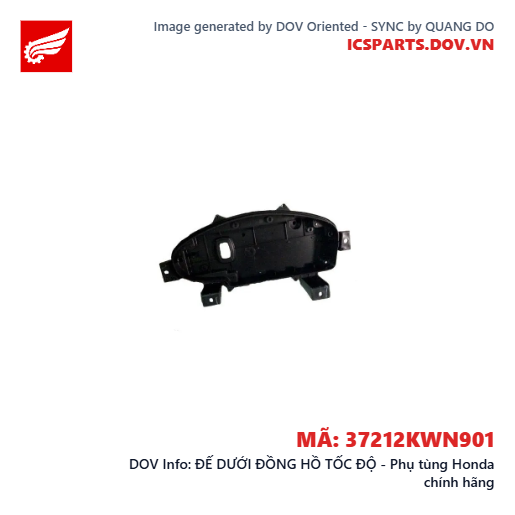 ĐẾ DƯỚI ĐỒNG HỒ TỐC ĐỘ - Phụ tùng Honda chính hãng
