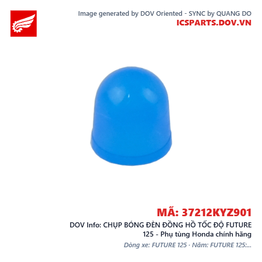 CHỤP BÓNG ĐÈN ĐỒNG HỒ TỐC ĐỘ FUTURE 125 - Phụ tùng Honda chính hãng