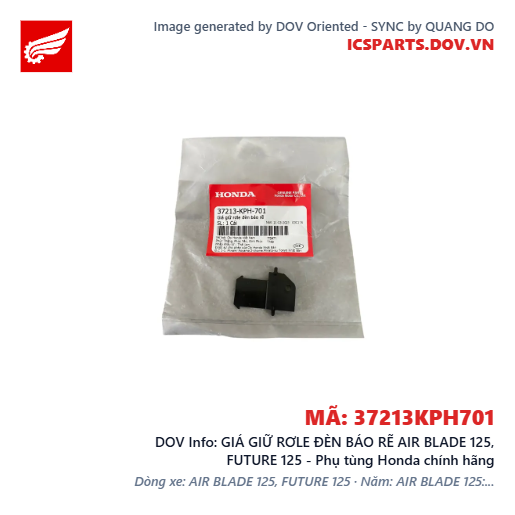 GIÁ GIỮ RƠLE ĐÈN BÁO RẼ AIR BLADE 125, FUTURE 125 - Phụ tùng Honda chính hãng