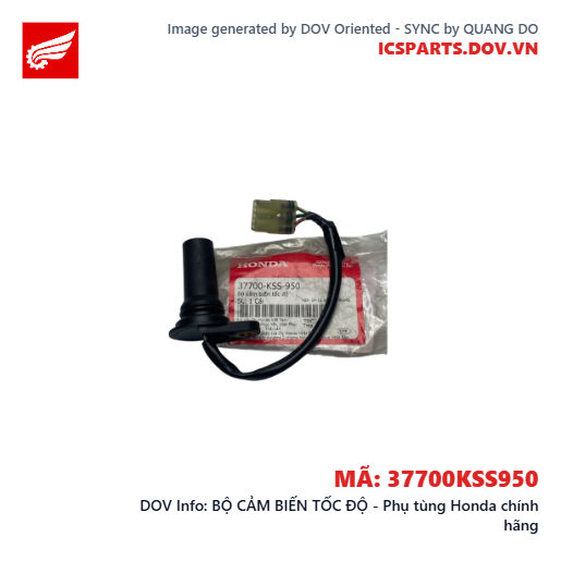 BỘ CẢM BIẾN TỐC ĐỘ - Phụ tùng Honda chính hãng