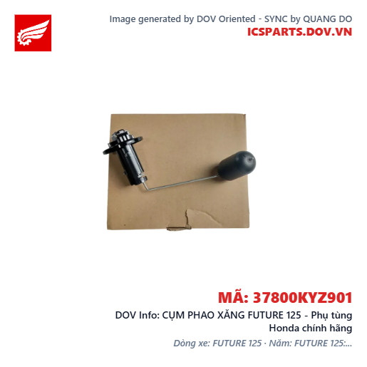 CỤM PHAO XĂNG FUTURE 125 - Phụ tùng Honda chính hãng