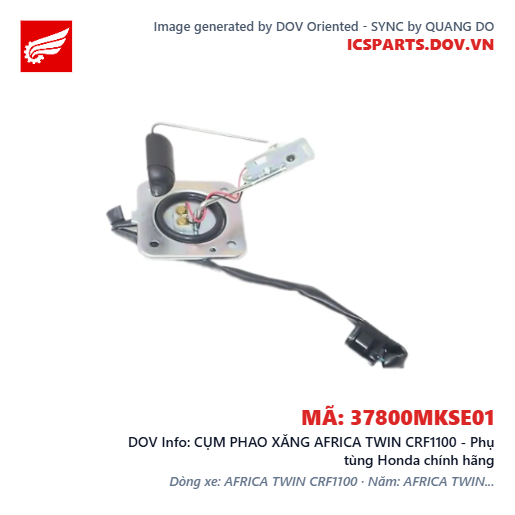 CỤM PHAO XĂNG AFRICA TWIN CRF1100 - Phụ tùng Honda chính hãng