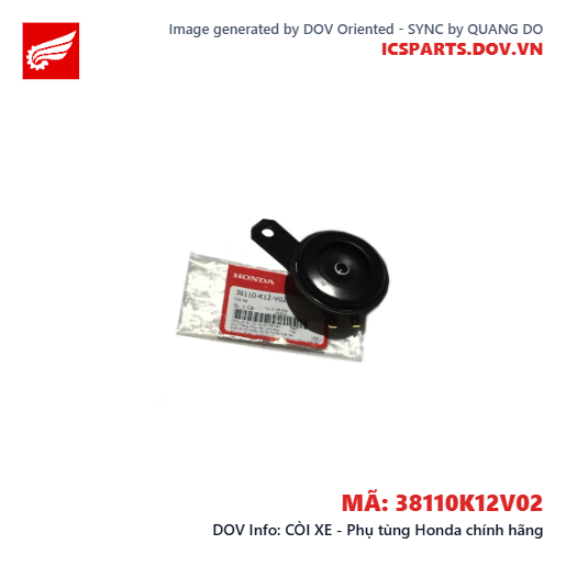 CÒI XE - Phụ tùng Honda chính hãng
