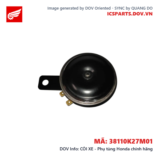 CÒI XE - Phụ tùng Honda chính hãng