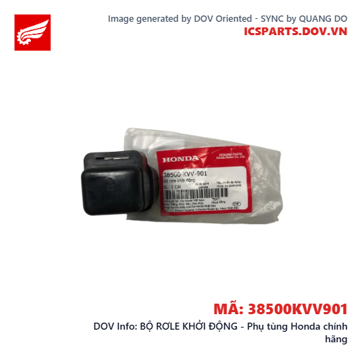 BỘ RƠLE KHỞI ĐỘNG - Phụ tùng Honda chính hãng