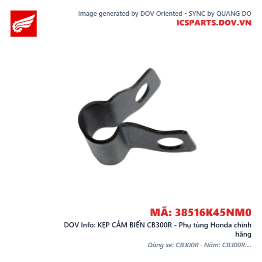 KẸP CẢM BIẾN CB300R - Phụ tùng Honda chính hãng