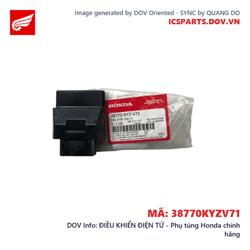 ĐIỀU KHIỂN ĐIỆN TỬ - Phụ tùng Honda chính hãng