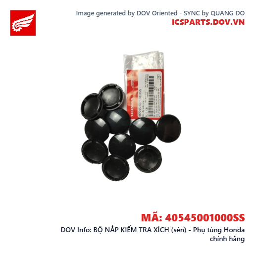 BỘ NẮP KIỂM TRA XÍCH (sên) - Phụ tùng Honda chính hãng