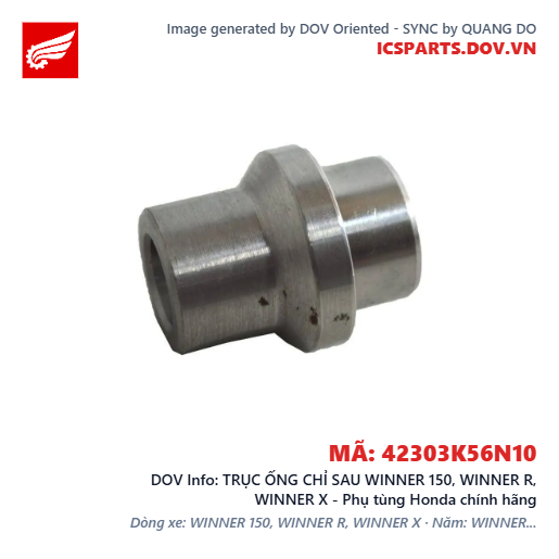 TRỤC ỐNG CHỈ SAU WINNER 150, WINNER R, WINNER X - Phụ tùng Honda chính hãng