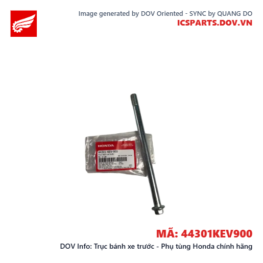Trục bánh xe trước - Phụ tùng Honda chính hãng