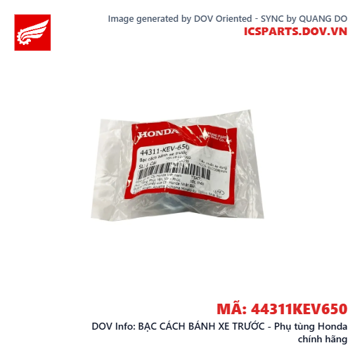 BẠC CÁCH BÁNH XE TRƯỚC - Phụ tùng Honda chính hãng