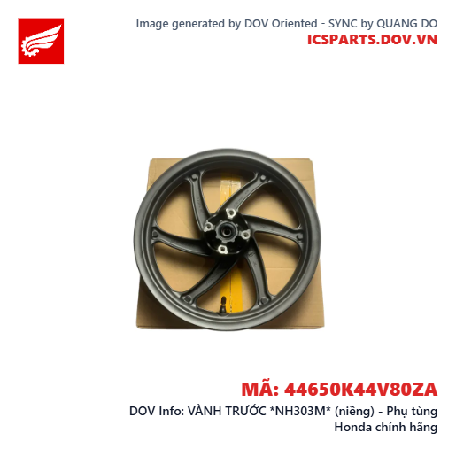 VÀNH TRƯỚC *NH303M* (niềng) - Phụ tùng Honda chính hãng