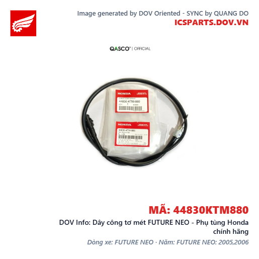 Dây công tơ mét FUTURE NEO - Phụ tùng Honda chính hãng
