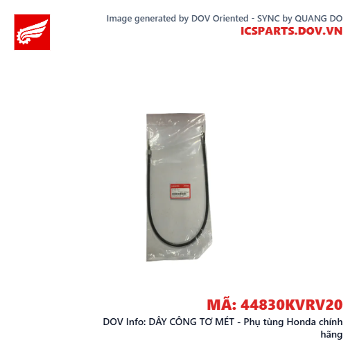 DÂY CÔNG TƠ MÉT - Phụ tùng Honda chính hãng