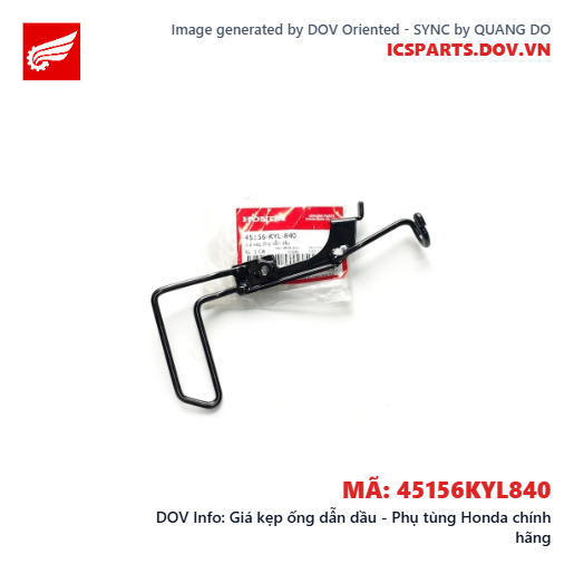 Giá kẹp ống dẫn dầu - Phụ tùng Honda chính hãng