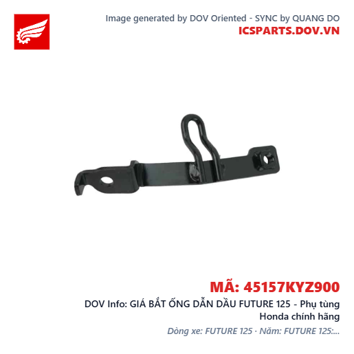 GIÁ BẮT ỐNG DẪN DẦU FUTURE 125 - Phụ tùng Honda chính hãng