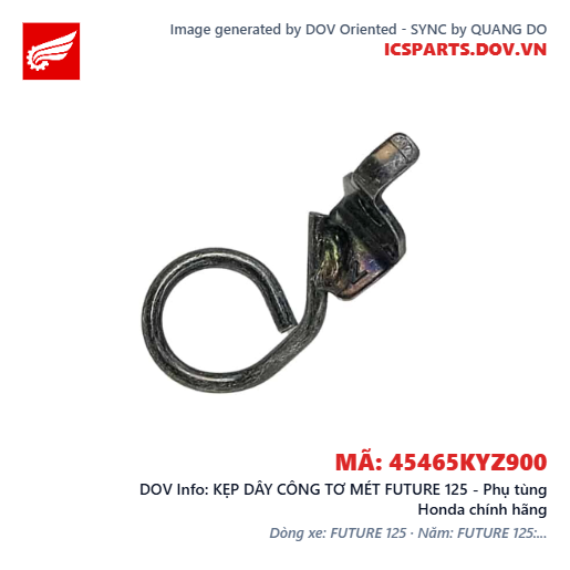 KẸP DÂY CÔNG TƠ MÉT FUTURE 125 - Phụ tùng Honda chính hãng