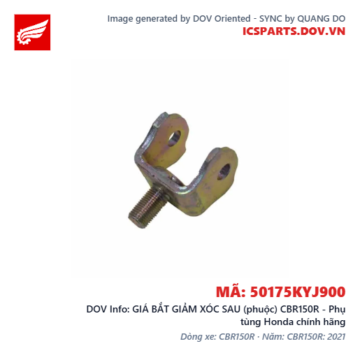GIÁ BẮT GIẢM XÓC SAU (phuộc) CBR150R - Phụ tùng Honda chính hãng