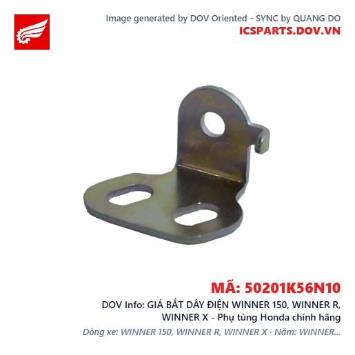 GIÁ BẮT DÂY ĐIỆN WINNER 150, WINNER R, WINNER X - Phụ tùng Honda chính hãng