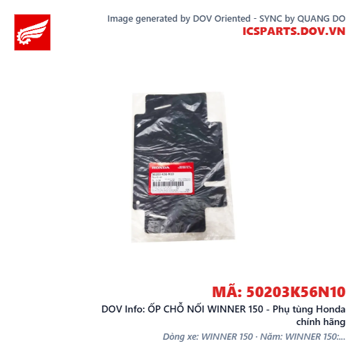 ỐP CHỖ NỐI WINNER 150 - Phụ tùng Honda chính hãng