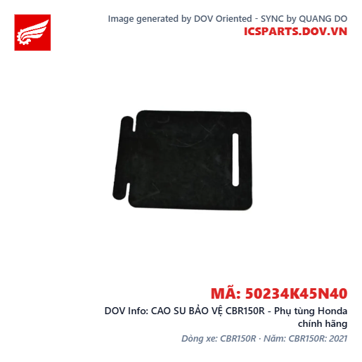 CAO SU BẢO VỆ CBR150R - Phụ tùng Honda chính hãng