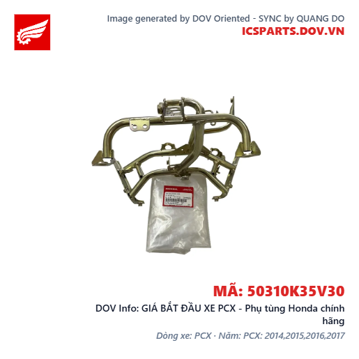 GIÁ BẮT ĐẦU XE PCX - Phụ tùng Honda chính hãng