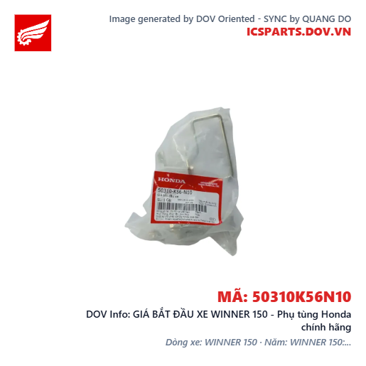 GIÁ BẮT ĐẦU XE WINNER 150 - Phụ tùng Honda chính hãng