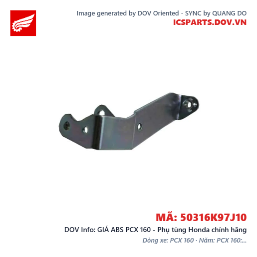 GIÁ ABS PCX 160 - Phụ tùng Honda chính hãng