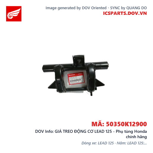 GIÁ TREO ĐỘNG CƠ LEAD 125 - Phụ tùng Honda chính hãng