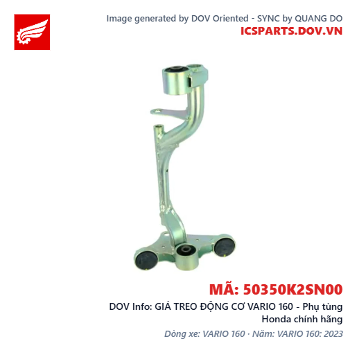 GIÁ TREO ĐỘNG CƠ VARIO 160 - Phụ tùng Honda chính hãng