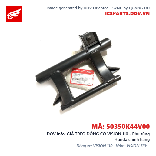 GIÁ TREO ĐỘNG CƠ VISION 110 - Phụ tùng Honda chính hãng