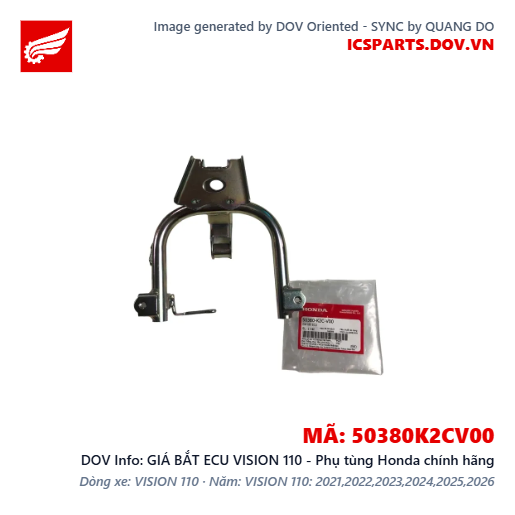 GIÁ BẮT ECU VISION 110 - Phụ tùng Honda chính hãng