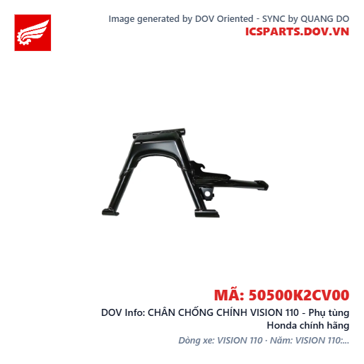 CHÂN CHỐNG CHÍNH VISION 110 - Phụ tùng Honda chính hãng