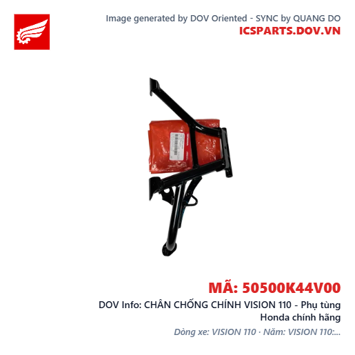 CHÂN CHỐNG CHÍNH VISION 110 - Phụ tùng Honda chính hãng