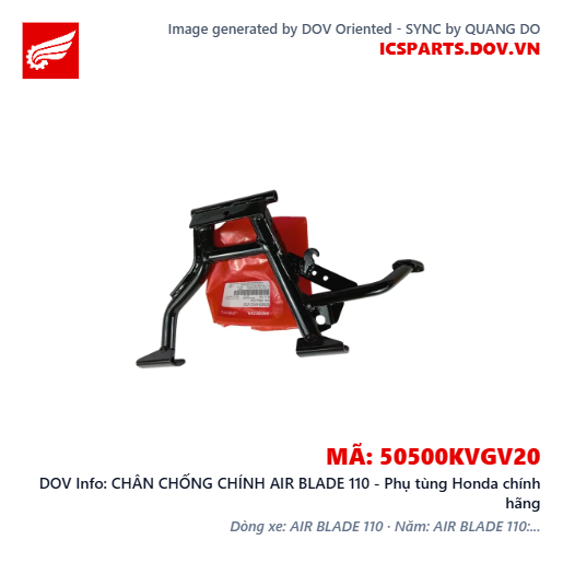 CHÂN CHỐNG CHÍNH AIR BLADE 110 - Phụ tùng Honda chính hãng